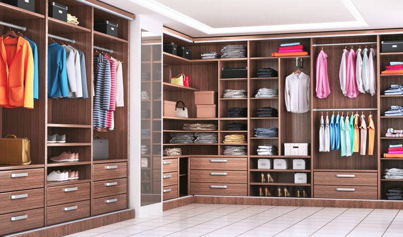 Walk-In Closet and Bathroom Combo
